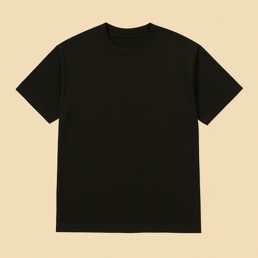 Black Shirt Front